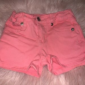 Little girls True Religion shorts